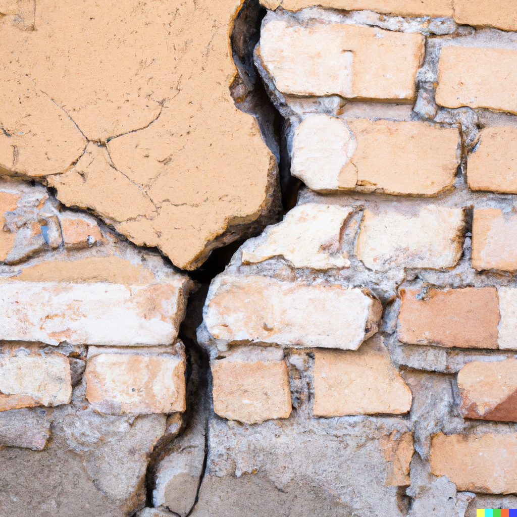 Zelf scheuren in de muur herstellen in 5 stappen