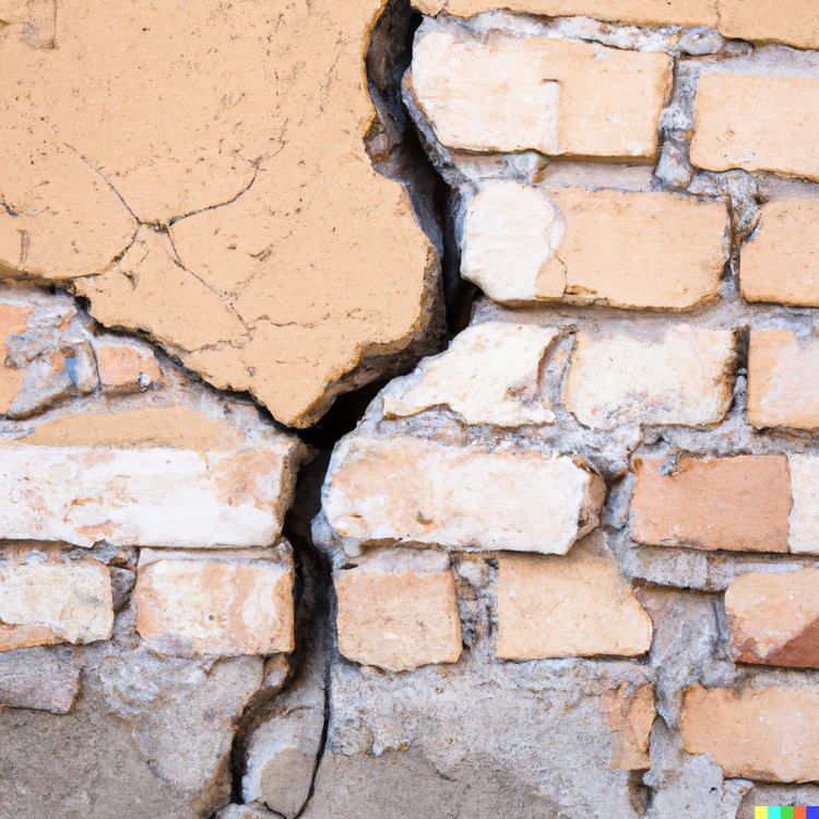 Zelf scheuren in de muur herstellen in 5 stappen