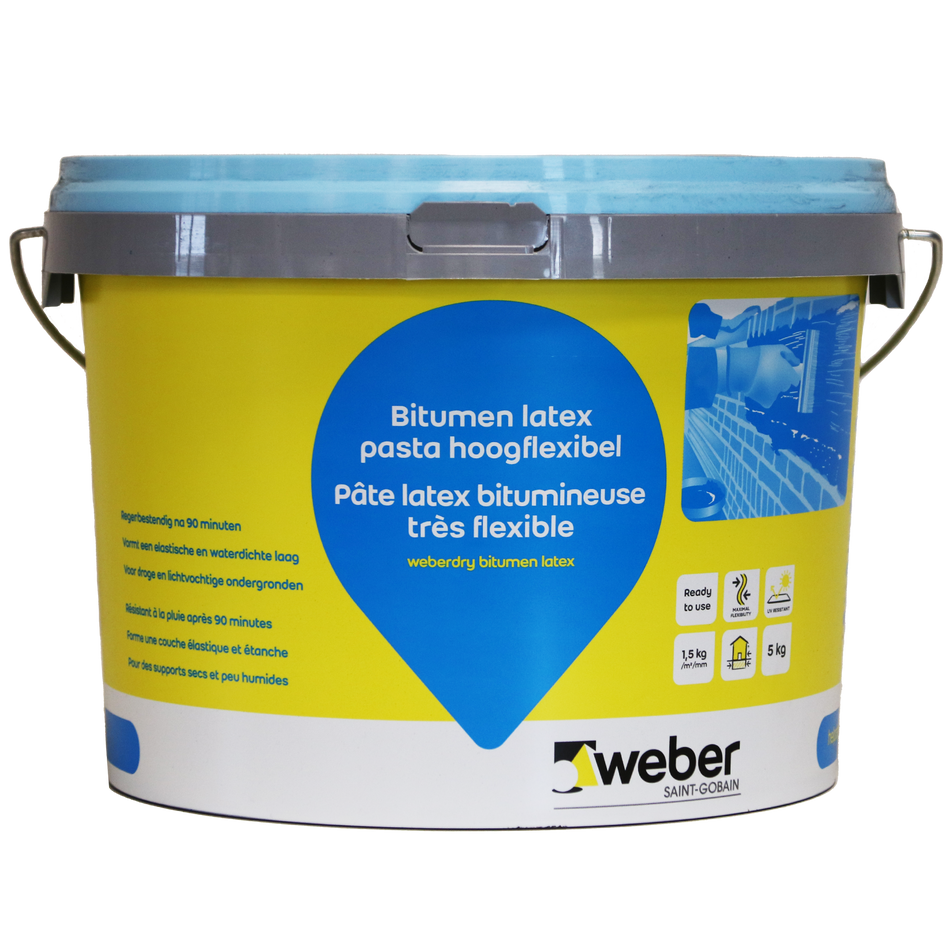 Weberdry Bitumen Latex (5 kg)