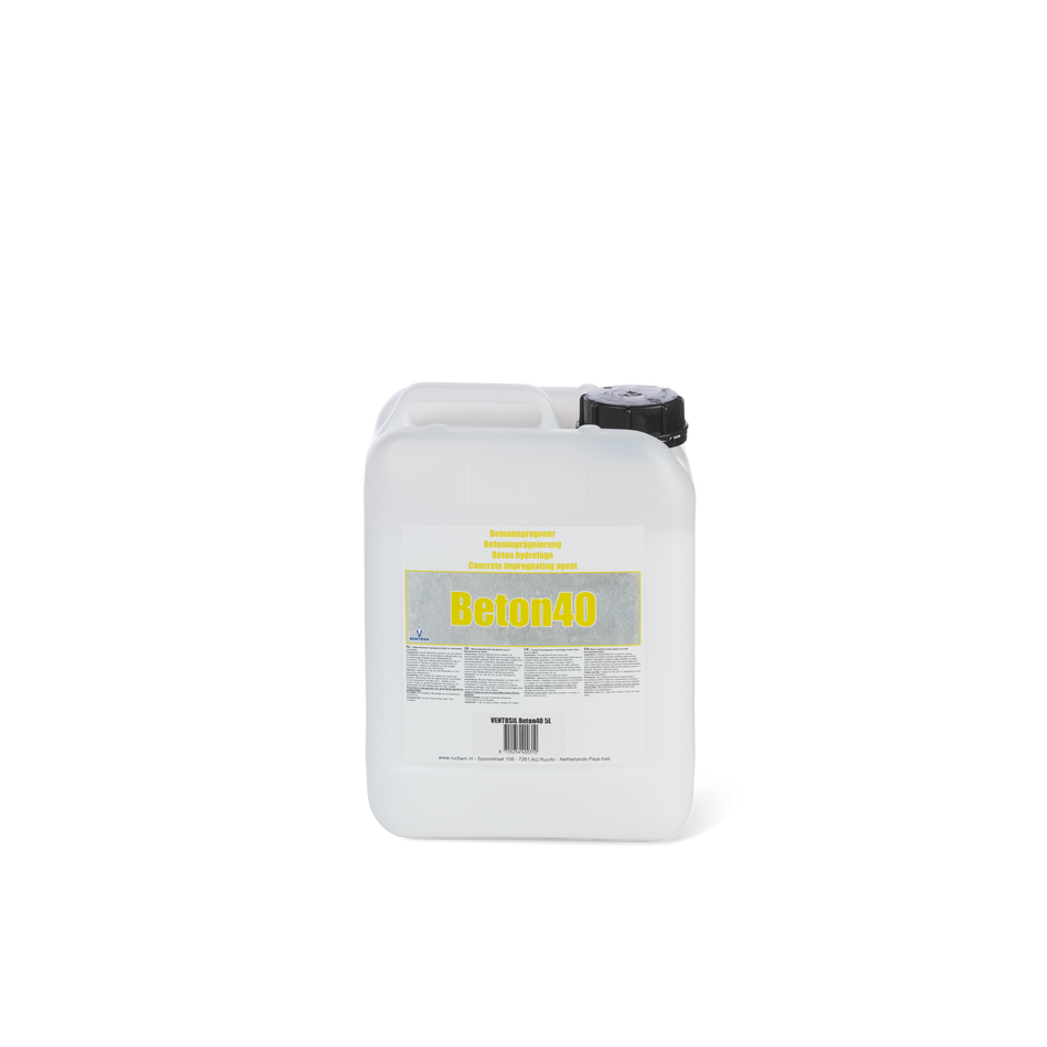Beton40  impregneermiddel 5L (ca. 25 m2)