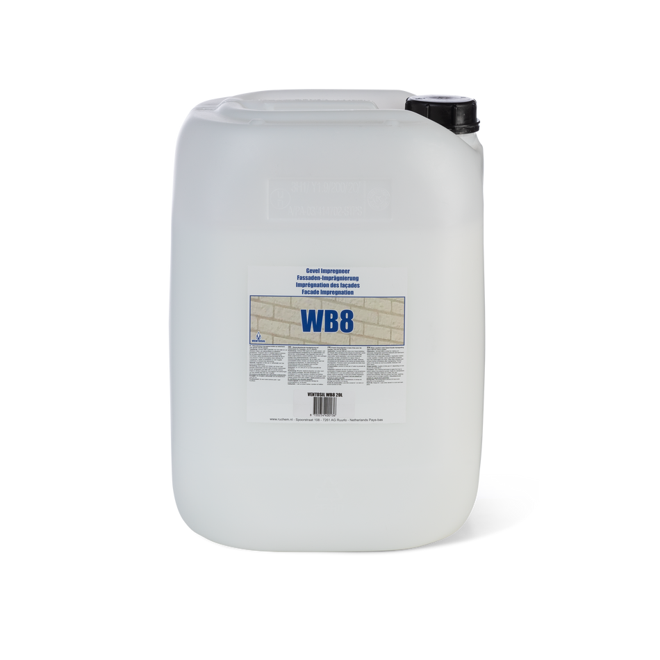 WB8 Gevelimpregneermiddel 20L (ca. 40 m2)