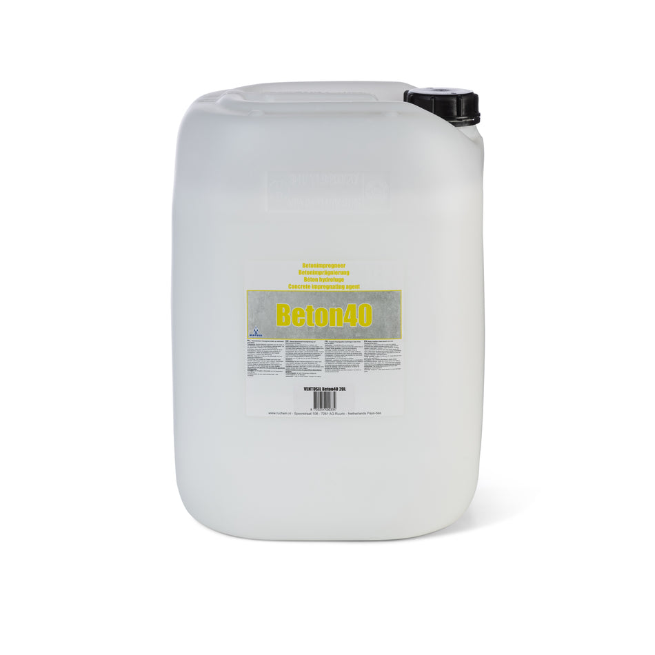 Beton40 impregneermiddel 20L (ca. 100 m2)