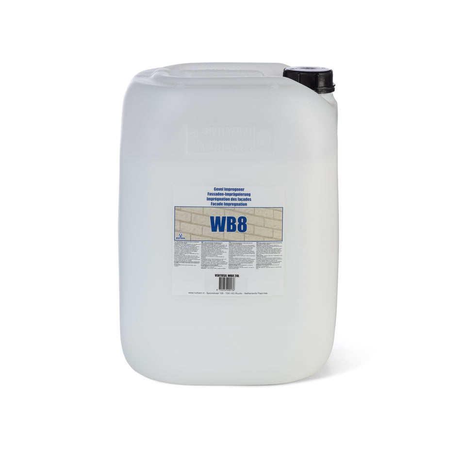 WB8 Gevelimpregneermiddel 20L (ca. 40 m2)