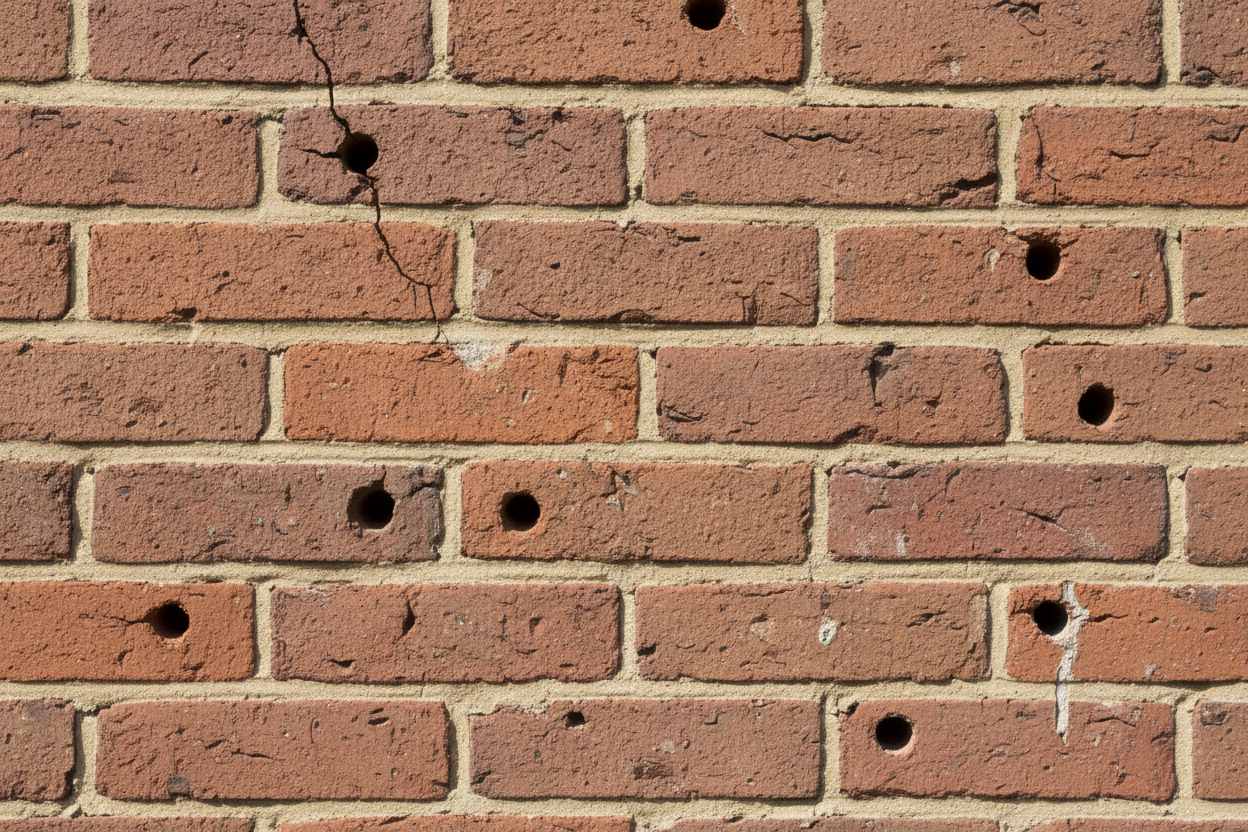 graag zonder gaten in voegen